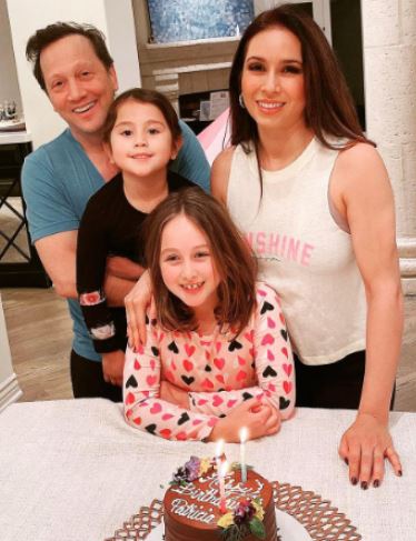 Miranda Scarlett Schneider with her beautiful family